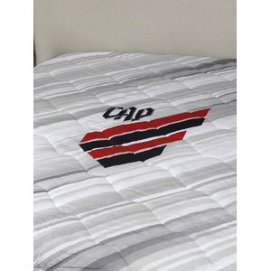 Edredom Solteiro Dupla Face Athletico Paranaense Branco