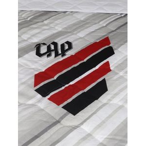 Edredom Solteiro Dupla Face Athletico Paranaense Branco