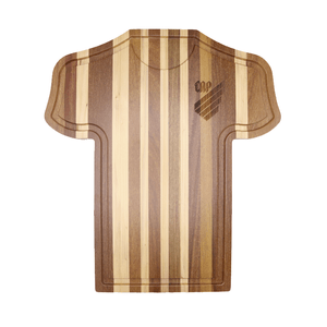 Tábua de Madeira Athletico - Design em Forma de Camisa
