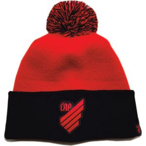 Gorro Unissex Escudo CAP - Vermelho e Preto