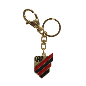 Chaveiro Escudo Athletico Paranaense Ouro