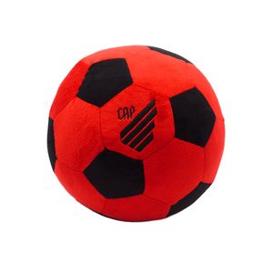 Bola de Pelúcia Vermelha com Logo - Athletico Paranaense