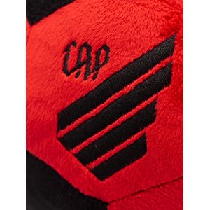 Bola de Pelúcia Vermelha com Logo - Athletico Paranaense