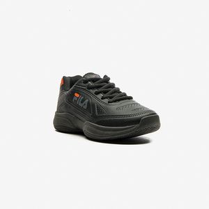 Tenis Infantil Fila Lugano 7.0 Preto e Grafite