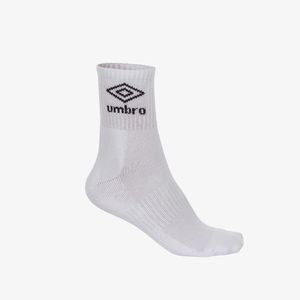 Meias Tripack Unissex Umbro Cano Médio 39-43 Branco