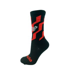 Meia Unissex Estampada Zig Zag CAP