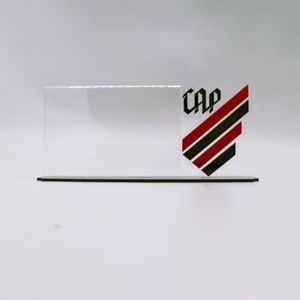 Porta-Retrato Horizontal em Acrílico - Escudo Athletico Paranaense