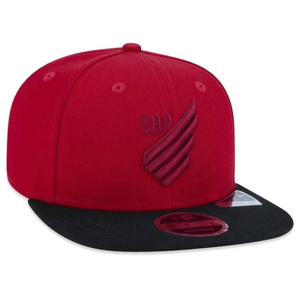 Boné 950 OF SN Soccer Cap Aba Reta Vermelho