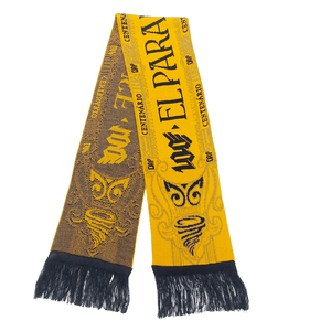 Cachecol CAP El Paranaense 2024 - Dourado e Preto