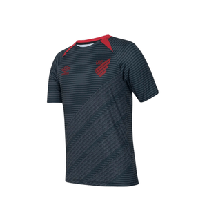 Camisa Masculina de Aquecimento Athletico Paranaense 2024 – Grafite