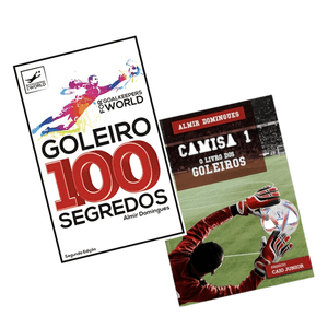 Livro Goleiro 100 Segredos + Livro Camisa 1