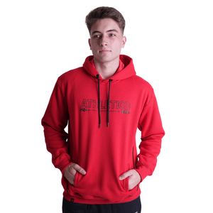 Blusão Moletom Masculino Athletico Vermelho