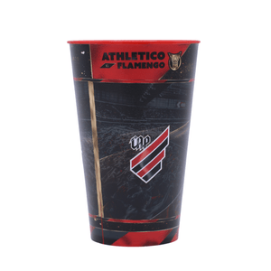 Copo Plástico 550ml Athletico x Flamengo - Edição BR24