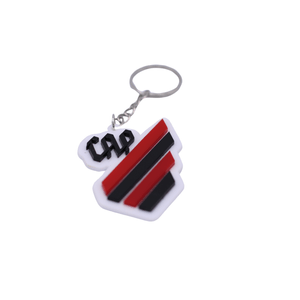 Chaveiro Acrílico Escudo Athletico Paranaense - Fundo Branco