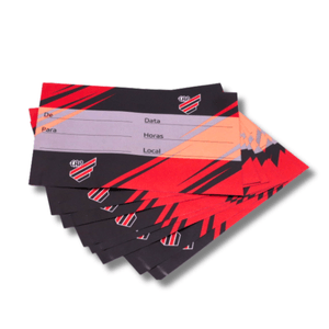 Kit de Convites de Aniversário Athletico Paranaense (8 Unidades)