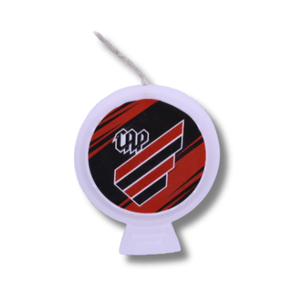 Vela de Aniversário Athletico Paranaense - Personalize Sua Festa