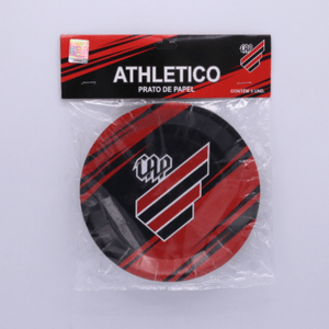 Pratinho Descartável Athletico Paranaense - Pacote com 5 Unidades