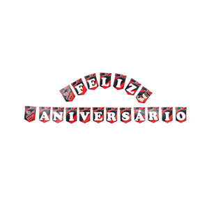 Faixa "Feliz Aniversário" - Athletico Paranaense