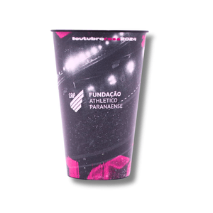Copo Plástico 550ml - Edição Especial CAP Outubro Rosa 2024
