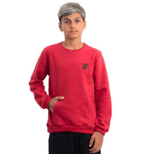 Blusa Moletom Infanto Juvenil Athletico Vermelho