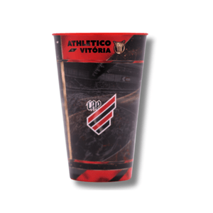 Copo Plástico 550ml Athletico x Vitoria BR24