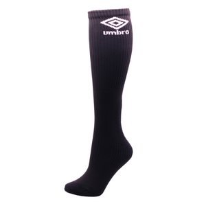 Meia Umbro Cano Médio Preto e Branco