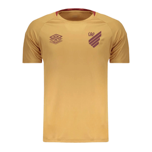 Camisa Masculina Athletico Treino 2025 Dourado