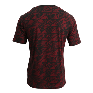 Camisa Masculina Athletico Aquecimento 2025 Vinho e Preto