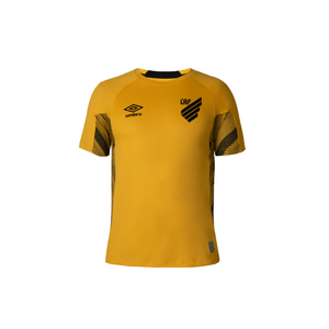 Camisa Juvenil Athletico Goleiro Oficial 3 2025 Amarela
