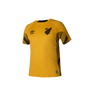Camisa Juvenil Athletico Goleiro Oficial 3 2025 Amarela