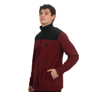 Jaqueta Masculina Microsoft Athletico Bordo e Preto