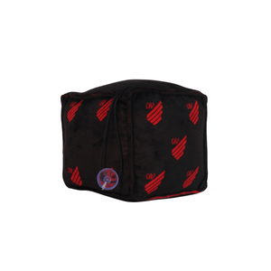 Mini Dado de Pelúcia Athletico Preto