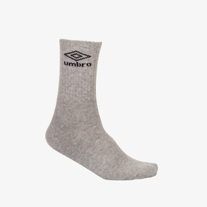 Meias Umbro Tripack Unissex Cano Alto – Tamanho 39-43 – Cor Mescla