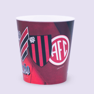 Balde de Pipoca Evolução Escudos