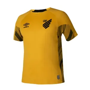 Camisa Masculina Athletico Goleiro Oficial 3 2025 Amarela