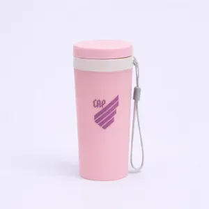 Copo Plástico 350ml Athletico Escudo Rosa
