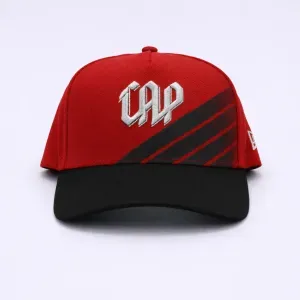Boné New Era 940 CAP Síntese Vermelho e Preto